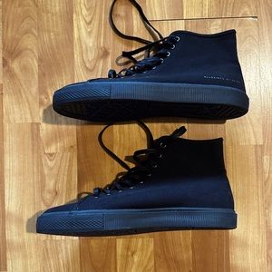 All Saints black high top shoes size EU 44 US 11 Black NEW CONDITION